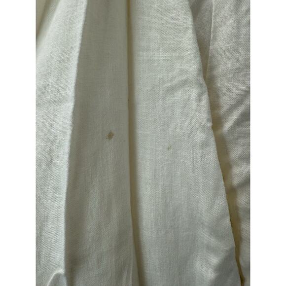 Farm Rio Knotted Cut Out Linen Blend Midi Dress M - Picture 9 of 11